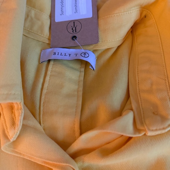 Sunny Yellow Button Down Shirt - Picture 2 of 3